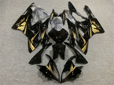 Online Oro Negro Brillante Carenado Moto BMW S1000RR 2017-2018