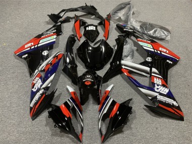 Online Rojo Azul Negro Brillante Carenado Moto BMW S1000RR 2017-2018
