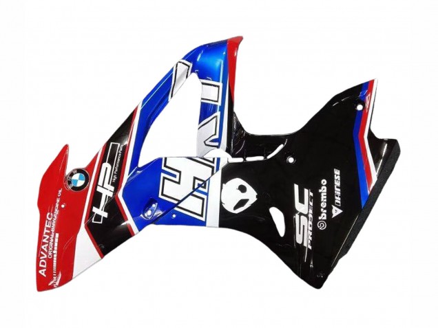 Online Blanco Azul Rojo Negro Brillante Kits Carenado Moto BMW S1000RR 2017-2018