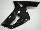 Online Negro Brillante Carenados Moto Kawasaki ZX6R 2003-2004