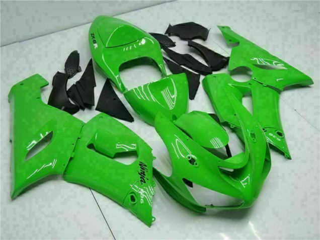 Online Verde Carenados Moto Kawasaki ZX6R 2005-2006