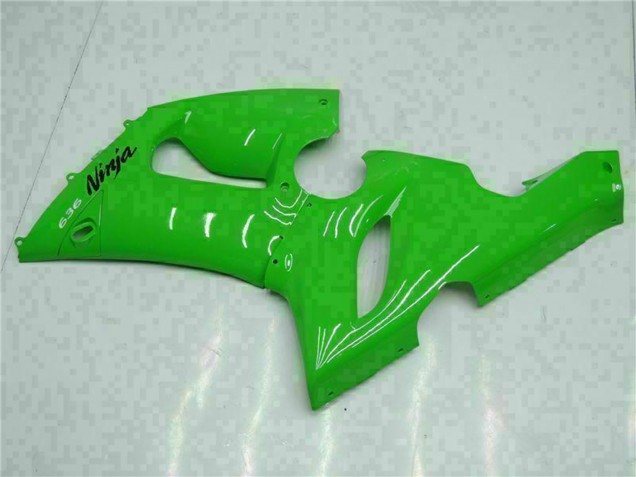 Online Verde Carenados Moto Kawasaki ZX6R 2005-2006