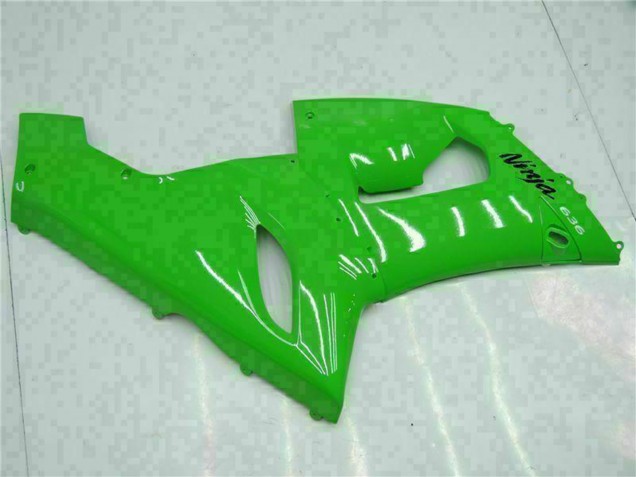 Online Verde Carenados Moto Kawasaki ZX6R 2005-2006