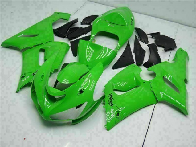 Online Verde Carenados Moto Kawasaki ZX6R 2005-2006