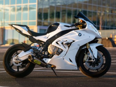 Online Blanco Brillante Carenado Moto BMW S1000RR 2017-2018