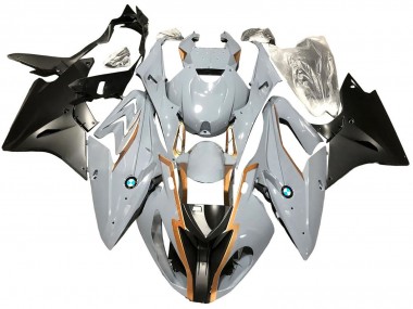 Online Nardo Gris Negro Mate Carenado Moto BMW S1000RR 2017-2018