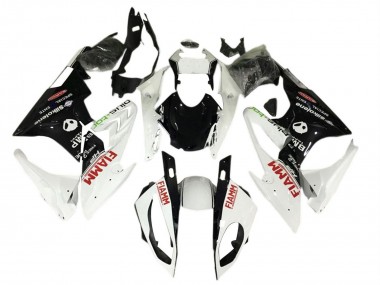 Online Blanco Negro Fiamm Carenado Moto BMW S1000RR 2017-2018