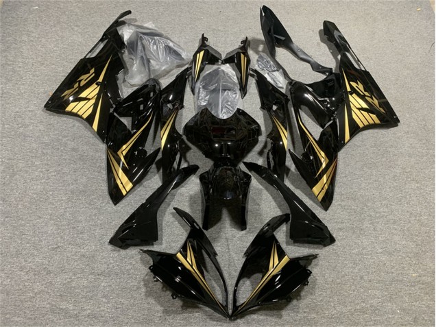 Online Negro Brillante Oro Carenado Moto BMW S1000RR 2015-2016