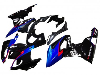 Online Rojo Azul Negro Negro Brillante Carenado Moto BMW S1000RR 2015-2016