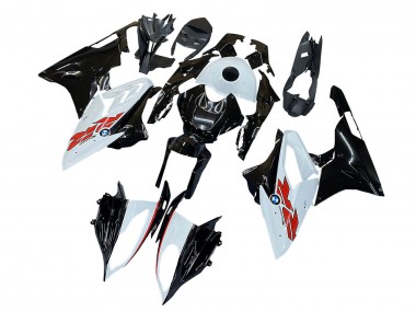 Online Blanco Negro FibraCarbono Carenado Moto BMW S1000RR 2015-2016