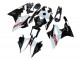 Online Blanco Negro FibraCarbono Carenado Moto BMW S1000RR 2015-2016
