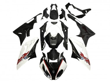 Online Blanco Negro FibraCarbono Carenado Moto BMW S1000RR 2015-2016