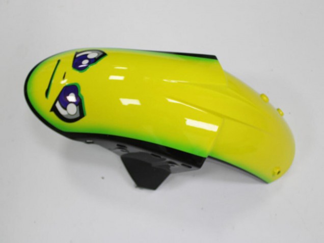 Online Azul Amarillo Negro Tiburón Carenado Moto Kawasaki ZX6R 2005-2006