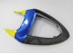 Online Azul Amarillo Negro Tiburón Carenado Moto Kawasaki ZX6R 2005-2006