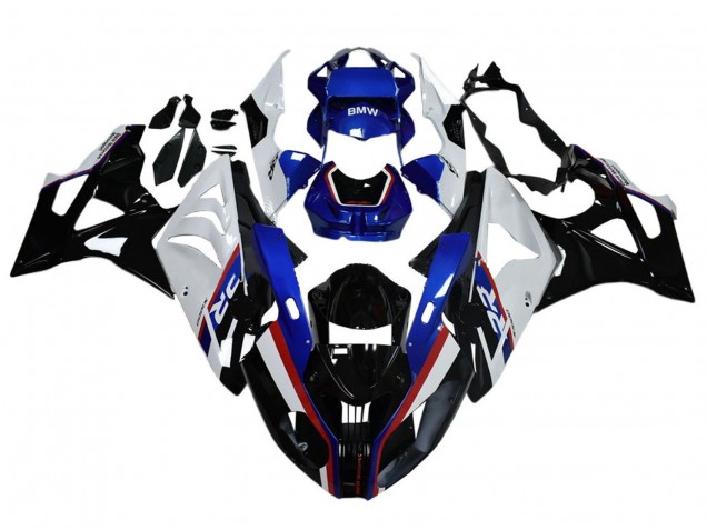 Online Blanco Rojo Azul Negro Carenados Moto BMW S1000RR 2009-2014