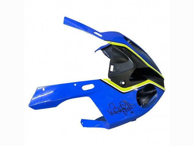 Online Azul Amarillo Rojo Negro Tiburón VR 46 Carenado Moto BMW S1000RR 2009-2014