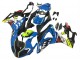 Online Azul Amarillo Rojo Negro Tiburón VR 46 Carenado Moto BMW S1000RR 2009-2014