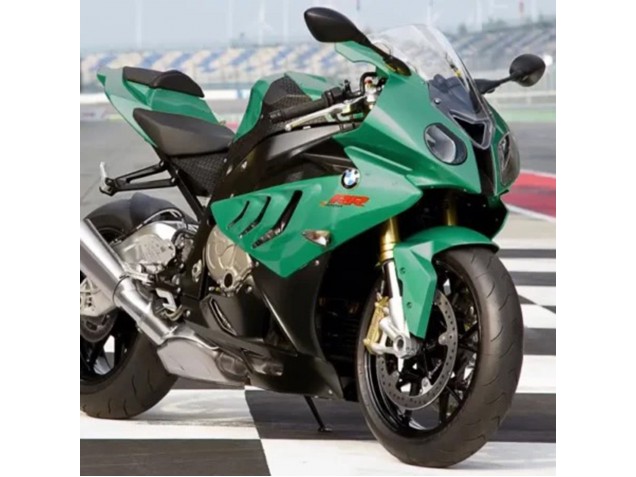 Online Verde Rojo Negro Carenado Moto BMW S1000RR 2009-2014