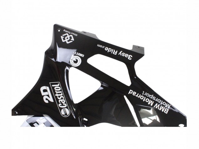 Online Blanco Azul Negro Brillante Castrol Carenado Moto BMW S1000RR 2009-2014