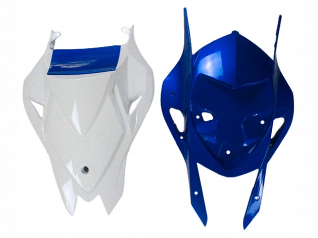 Online Blanco Azul Negro Brillante Castrol Carenado Moto BMW S1000RR 2009-2014