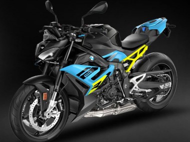 Online Negro Azul Claro Amarillo Carenado Moto BMW S1000R 2021-2025