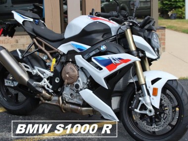Online Blanco Azul Rojo Carenado Moto BMW S1000R 2021-2025