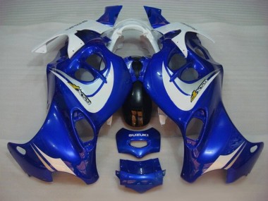 Online Azul Blanco Carenado Moto Suzuki GSX600F/GSX750F 2004-2006