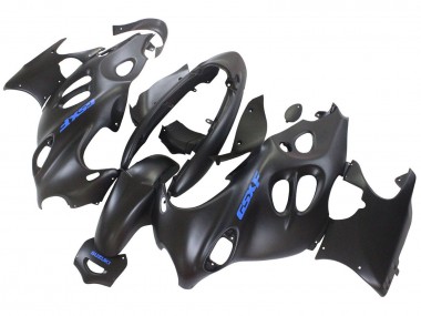 Online Negro Mate Azul Logo Carenado Moto Suzuki GSX600F/GSX750F 2004-2006