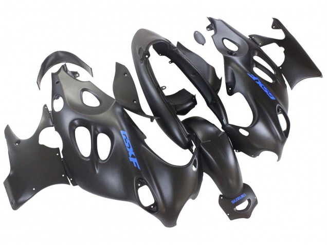 Online Negro Mate Azul Logo Carenado Moto Suzuki GSX600F/GSX750F 2004-2006