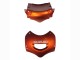 Online Burnt Naranja Blanco Logo Carenado Moto Suzuki GSX600F/GSX750F 2004-2006