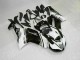 Online Negro Blanco Carenado Moto Kawasaki ZX6R 2007-2008