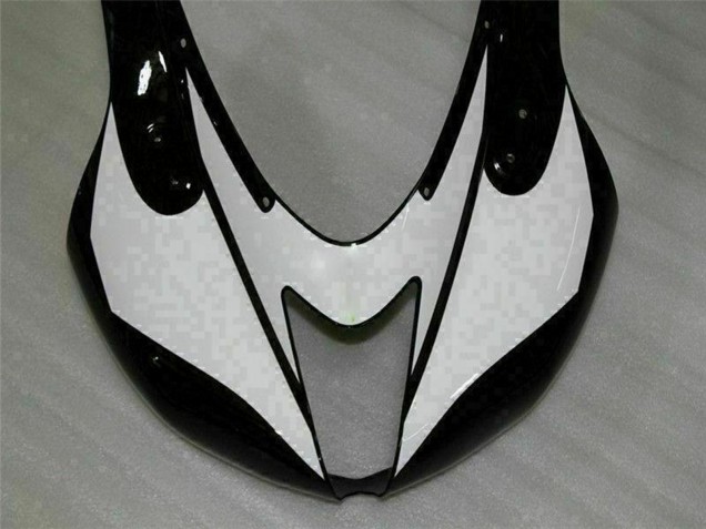 Online Negro Blanco Carenado Moto Kawasaki ZX6R 2007-2008