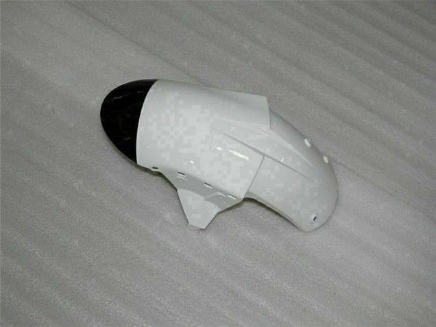 Online Negro Blanco Carenado Moto Kawasaki ZX6R 2007-2008