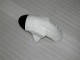 Online Negro Blanco Carenado Moto Kawasaki ZX6R 2007-2008