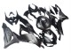Online Negro Mate Carenados Moto Kawasaki ZX6R 2023-2025
