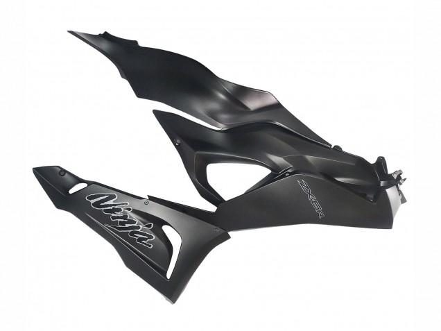 Online Negro Mate Carenados Moto Kawasaki ZX6R 2023-2025