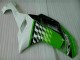 Online Verde Blanco Ninja Carenado Moto Kawasaki ZX6R 2007-2008