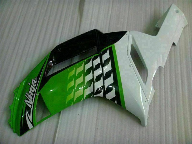 Online Verde Blanco Ninja Carenado Moto Kawasaki ZX6R 2007-2008
