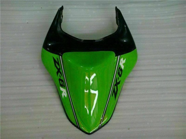 Online Verde Blanco Ninja Carenado Moto Kawasaki ZX6R 2007-2008