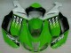 Online Verde Blanco Ninja Carenado Moto Kawasaki ZX6R 2007-2008