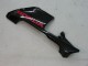 Online Negro Brillante Rojo Calcomanías Carenado Moto Honda CBR600RR 2003-2004