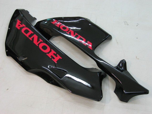 Online Negro Brillante Rojo Calcomanías Carenado Moto Honda CBR600RR 2003-2004