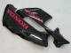 Online Negro Brillante Rojo Calcomanías Carenado Moto Honda CBR600RR 2003-2004