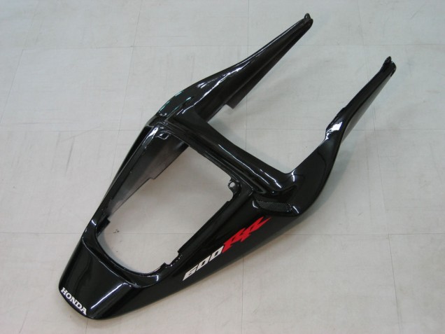 Online Negro Brillante Rojo Calcomanías Carenado Moto Honda CBR600RR 2003-2004
