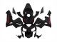 Online Negro Brillante Rojo Calcomanías Carenado Moto Honda CBR600RR 2003-2004