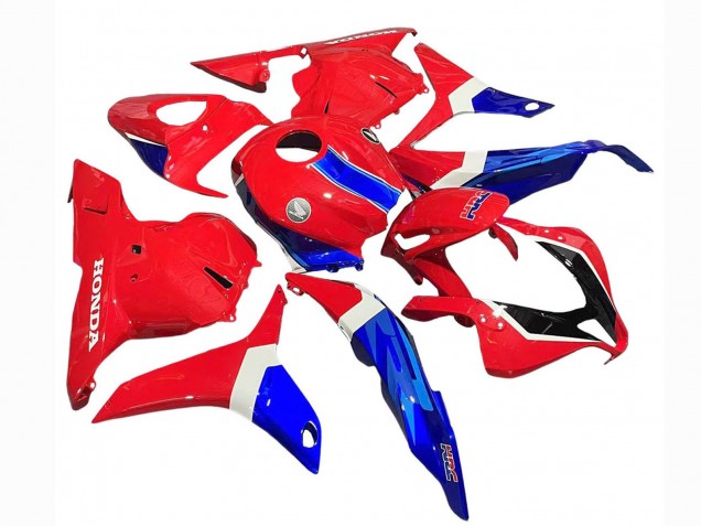 Online Blanco Rojo Azul HRC Carenado Moto Honda CBR600RR 2009-2012