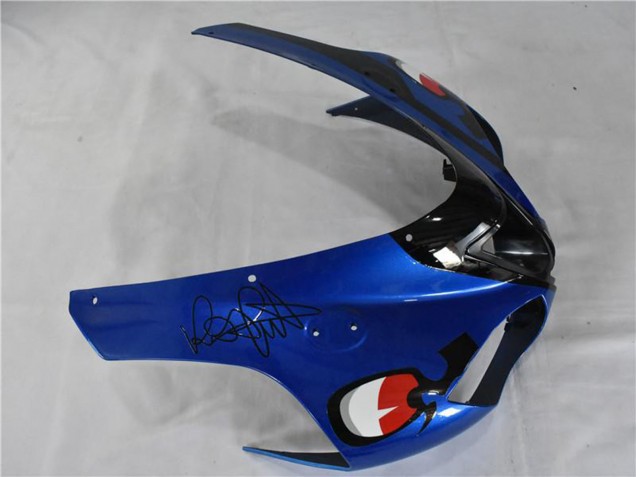 Online Azul Tiburón Carenado Moto Kawasaki ZX6R 2007-2008