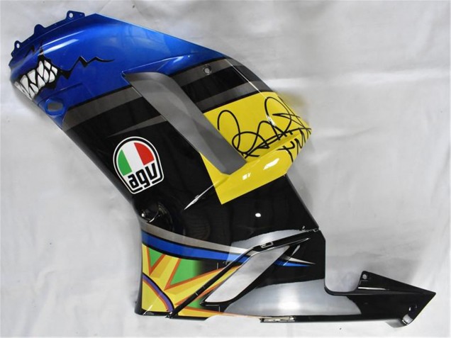 Online Azul Tiburón Carenado Moto Kawasaki ZX6R 2007-2008