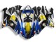 Online Azul Tiburón Carenado Moto Kawasaki ZX6R 2007-2008