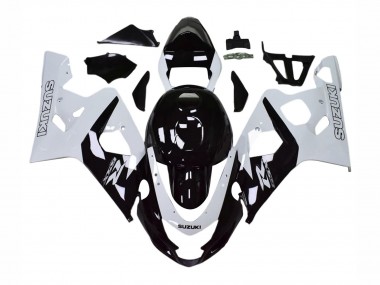 Online Blanco Negro Carenado Moto Suzuki GSXR 600 / GSXR 750 2004-2005